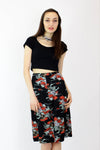 70s Jungle Flare Skirt S/M
