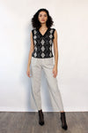 Morgan Argyle Bead Top M