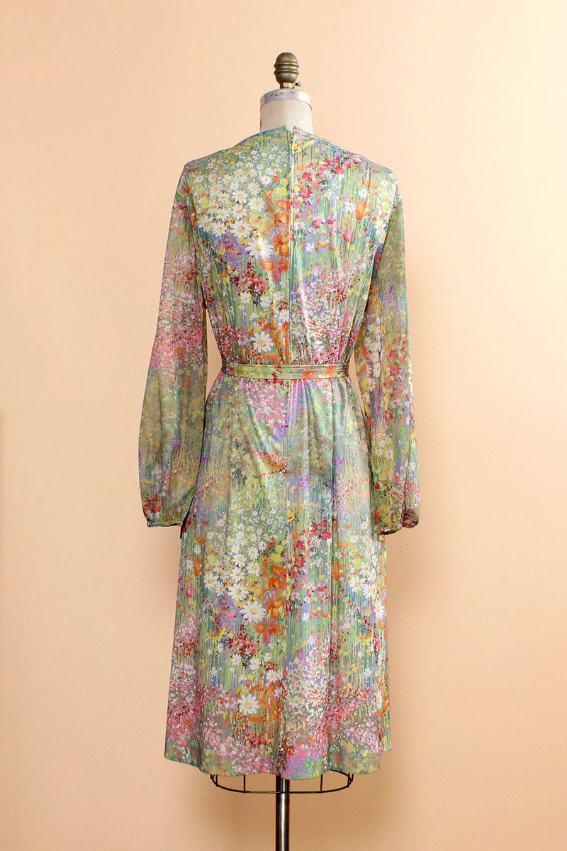 Gardenia 70s Dress L/XL