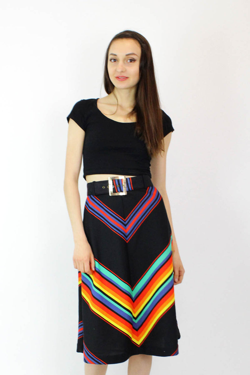 Chevron Pattern High Waist Knit Skirt | Knit skirt, Fashion clothes women,  Trendy fashion women