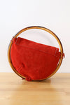 Japanese Suede Circle Bag
