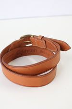 Calvin Klein Thin Chestnut Belt