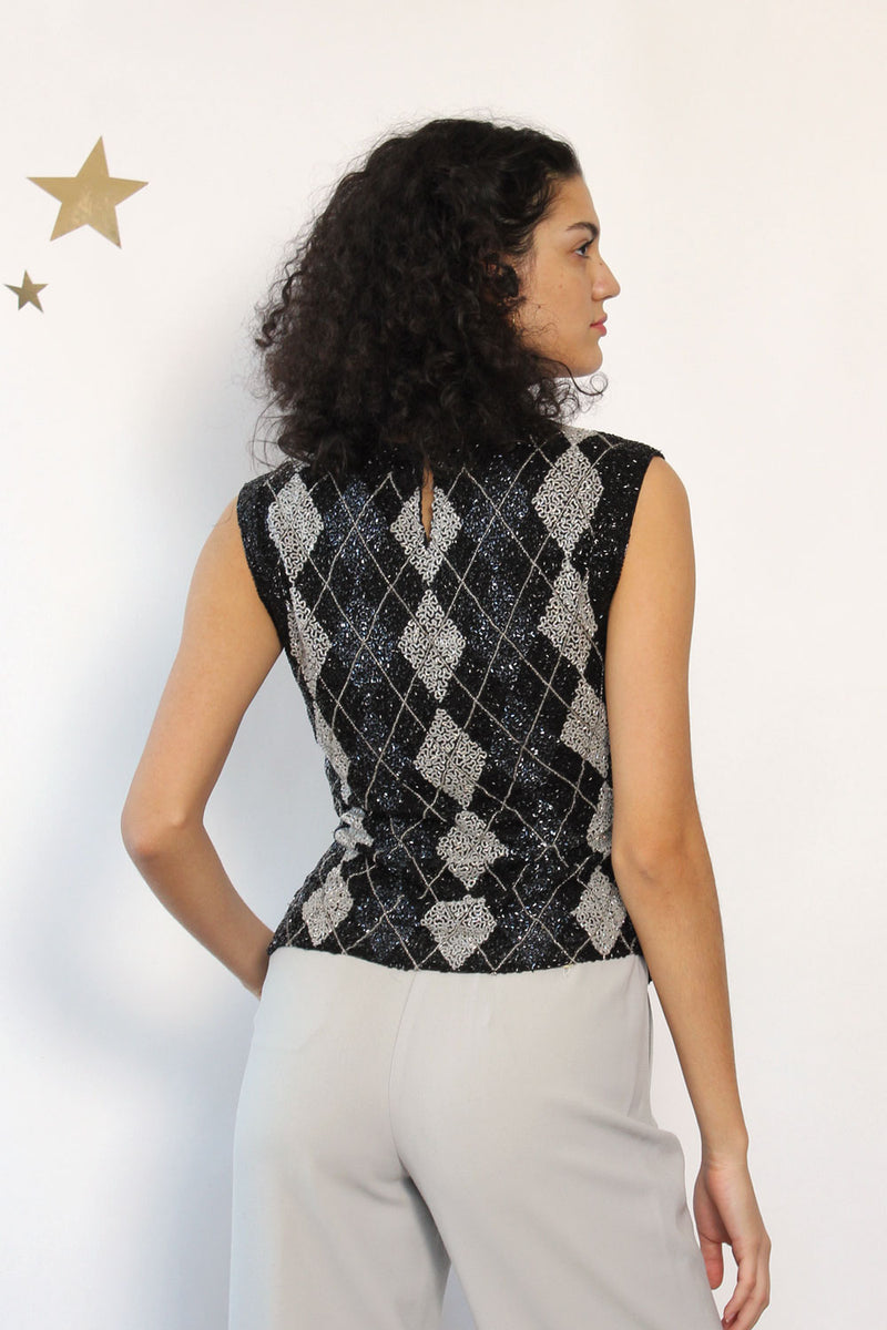 Morgan Argyle Bead Top M
