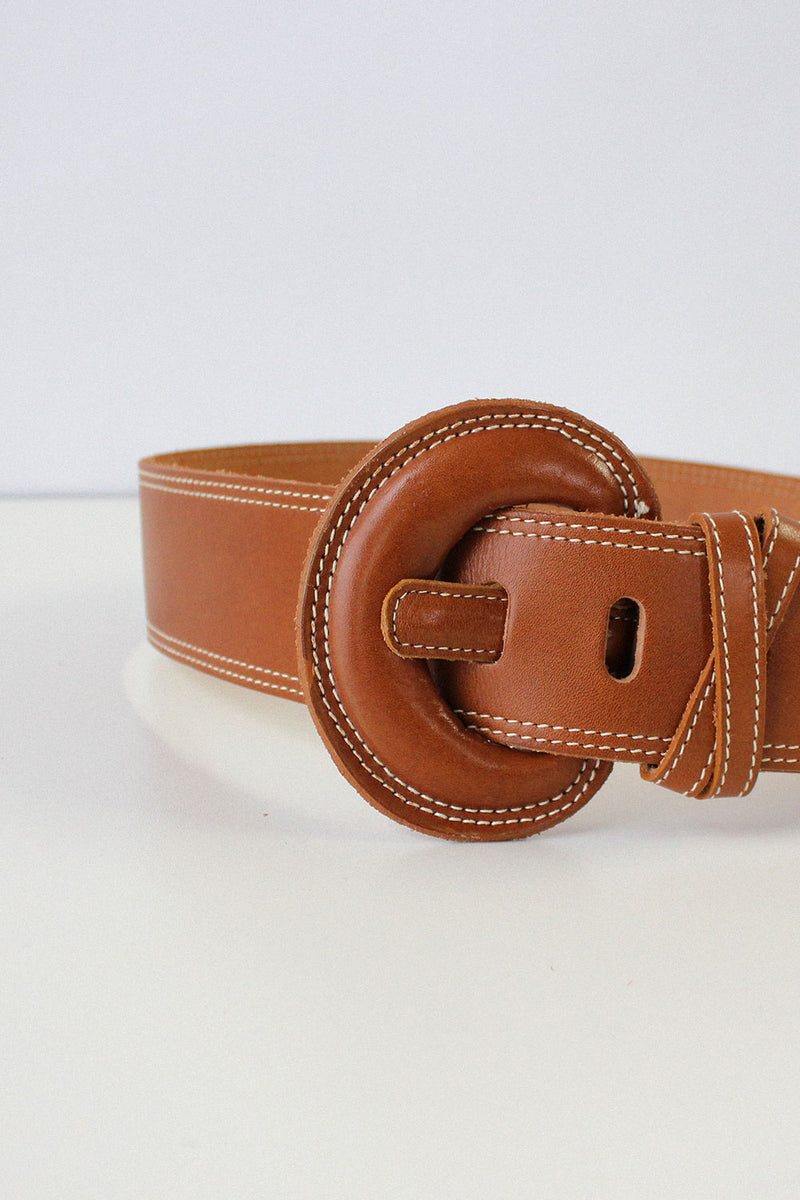 Woodward Tan Leather Belt