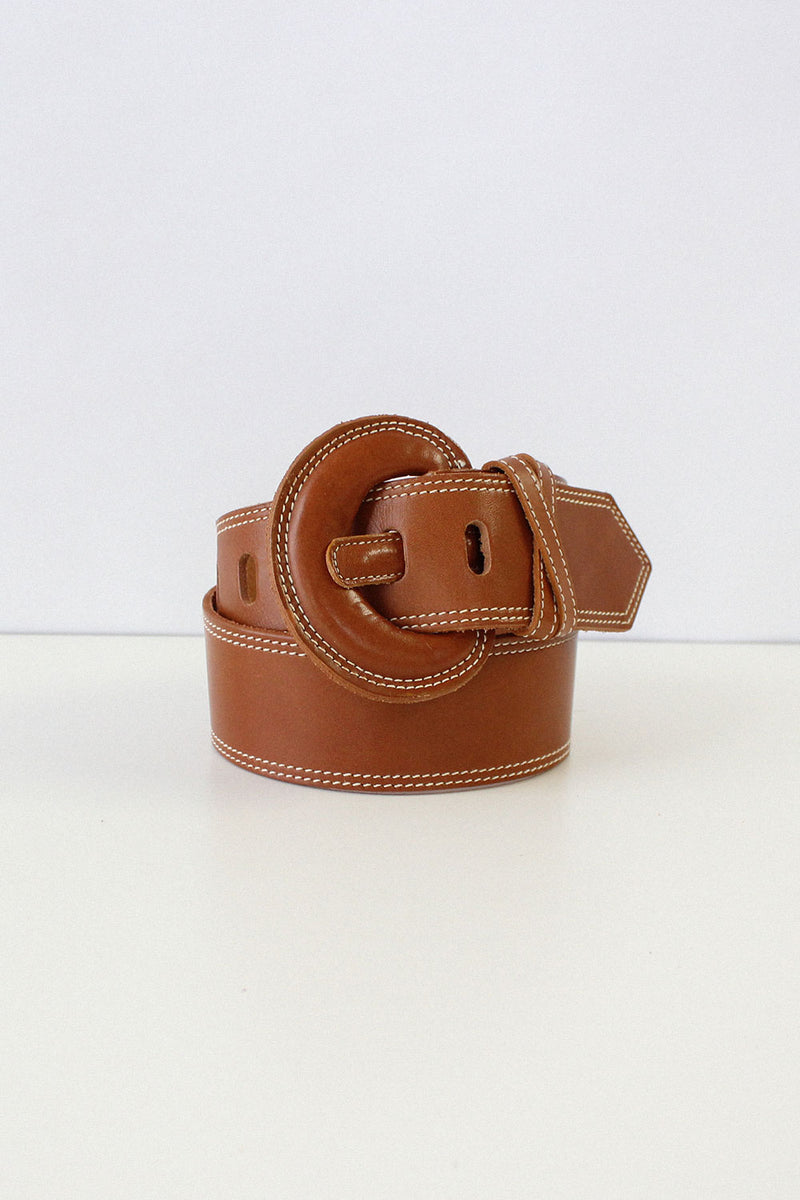Woodward Tan Leather Belt