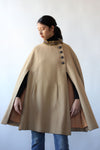 Camel Tapestry Collar Cape