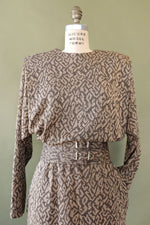Sybil Stone Knit Sweaterdress M/L