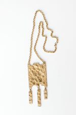 Klimtstone Fringe Necklace