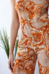 Marbleized Sienna Jumpsuit S/M