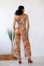 Marbleized Sienna Jumpsuit S/M