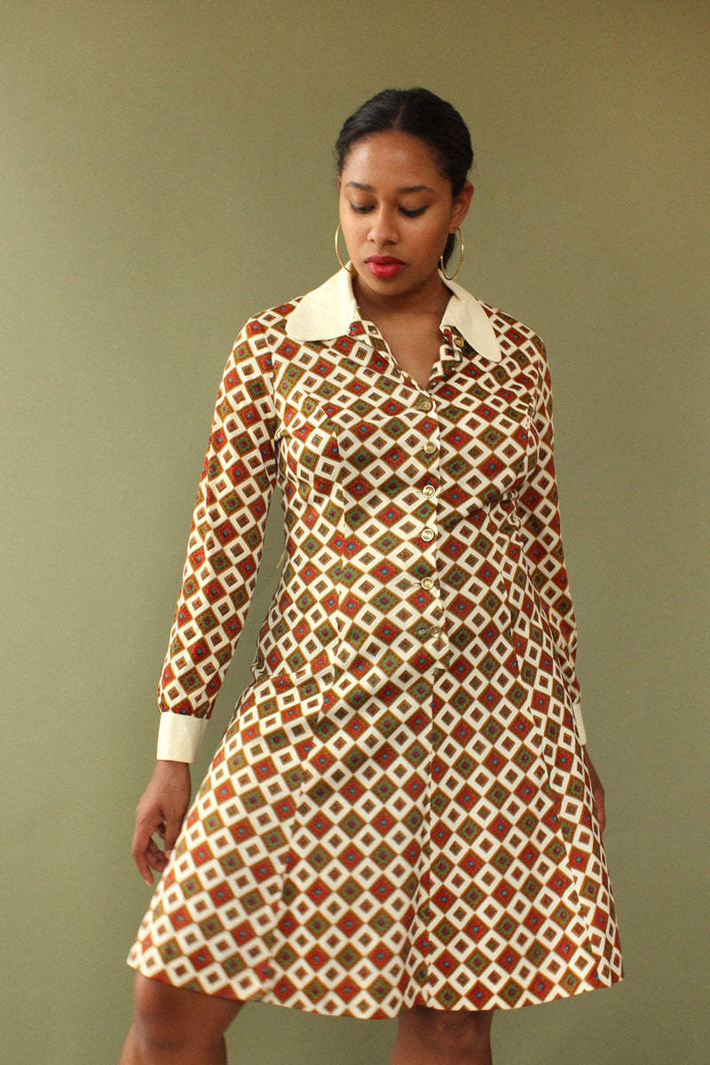 Gemma Collared Dress M/L