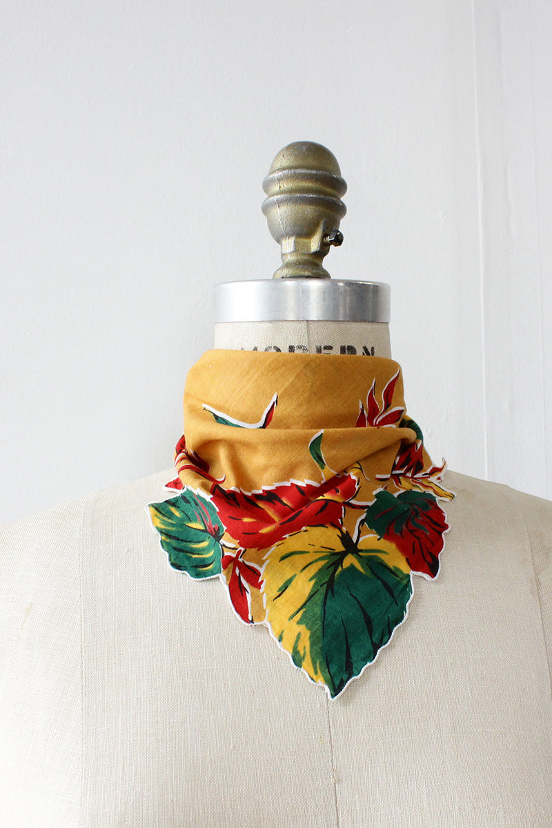 HOLD - Leafy Neckerchief