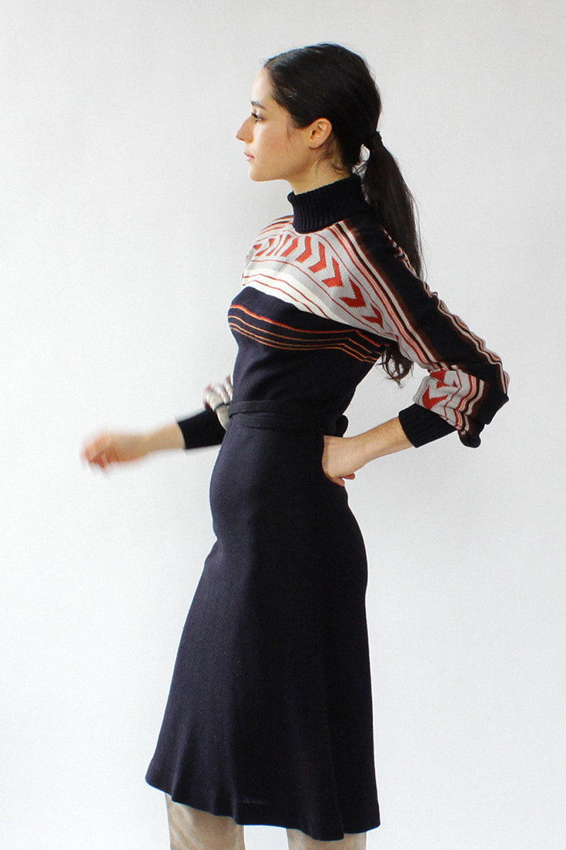 Ski Knit Sweaterdress