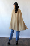 Camel Tapestry Collar Cape