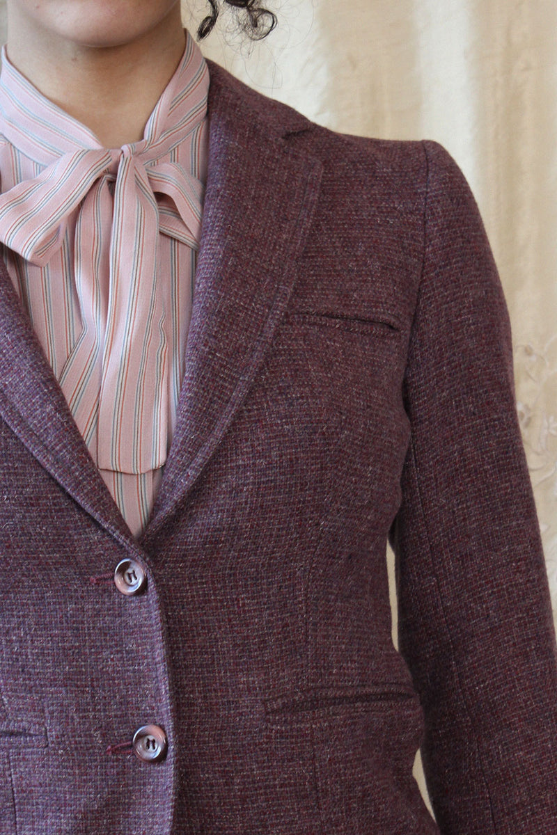 Heathered Picone Blazer XS