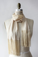 Gucci Ivory Silk Stole
