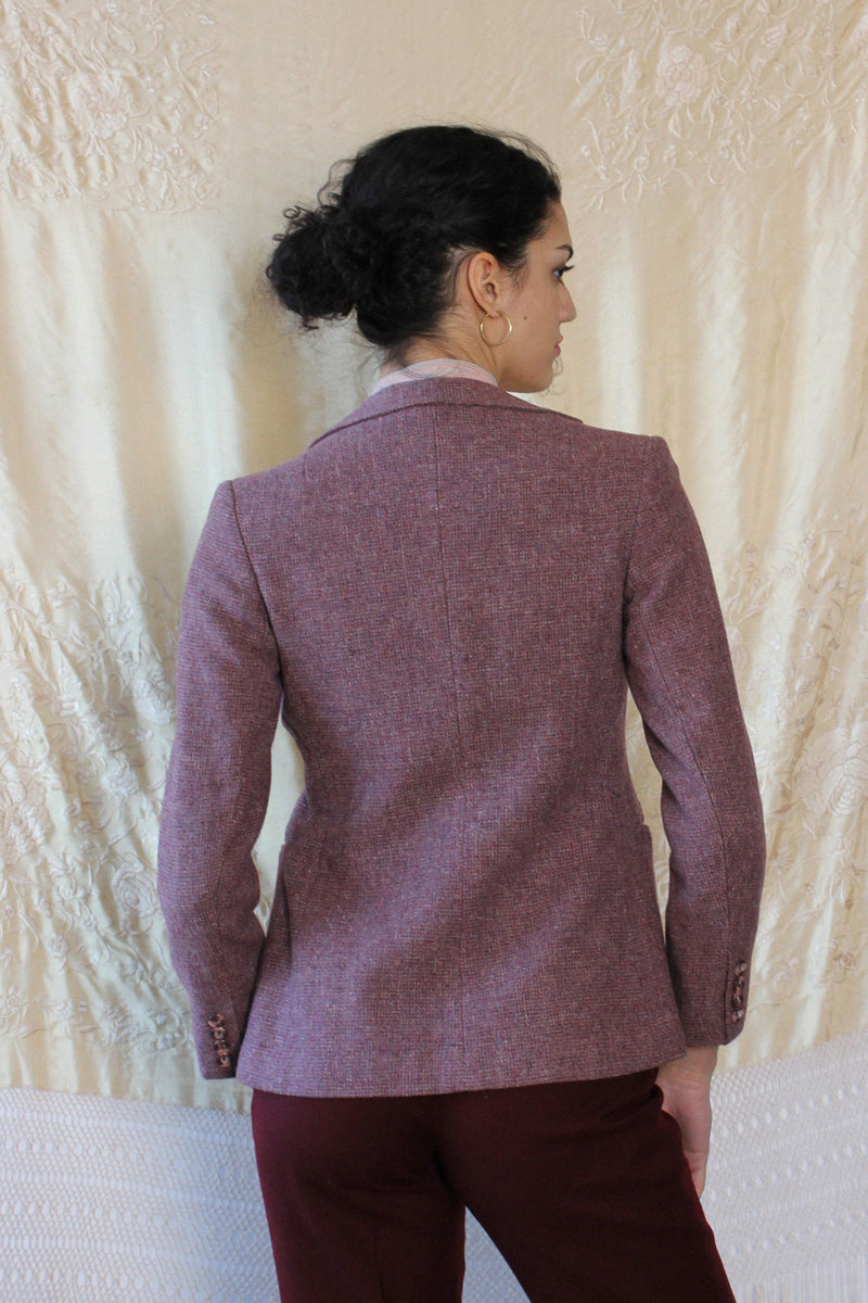 Heathered Picone Blazer XS