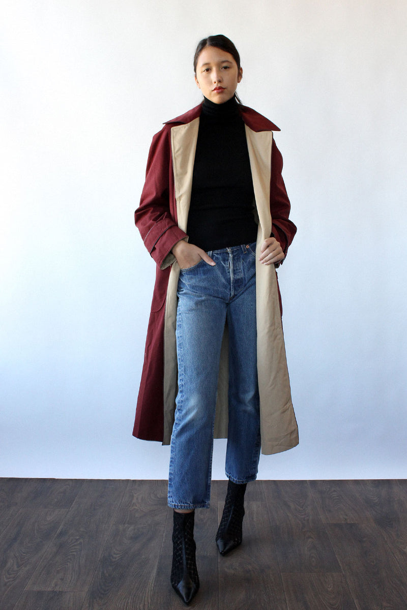 Reversible Aigner Trench Coat M/L – OMNIA