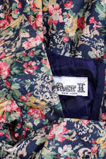Puff Sleeve Floral Dress S/M