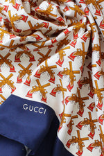 Gucci Revolver Silk Scarf