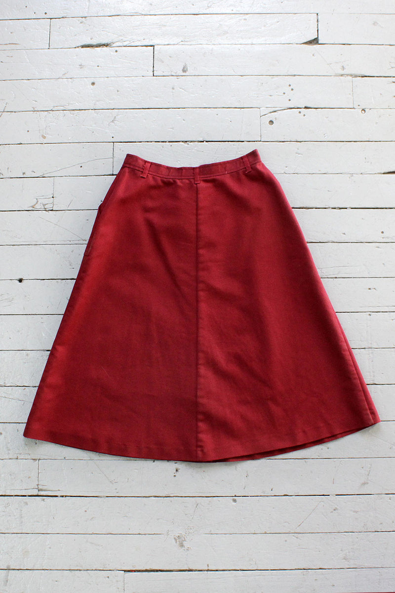 Brick Flare Skirt S/M