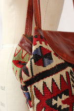 Wool Woven Carpet Bag