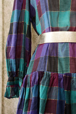 Indian Cotton Ruffle Dress S/M