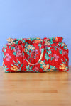 Fruity Floral Quilted Weekender Bag