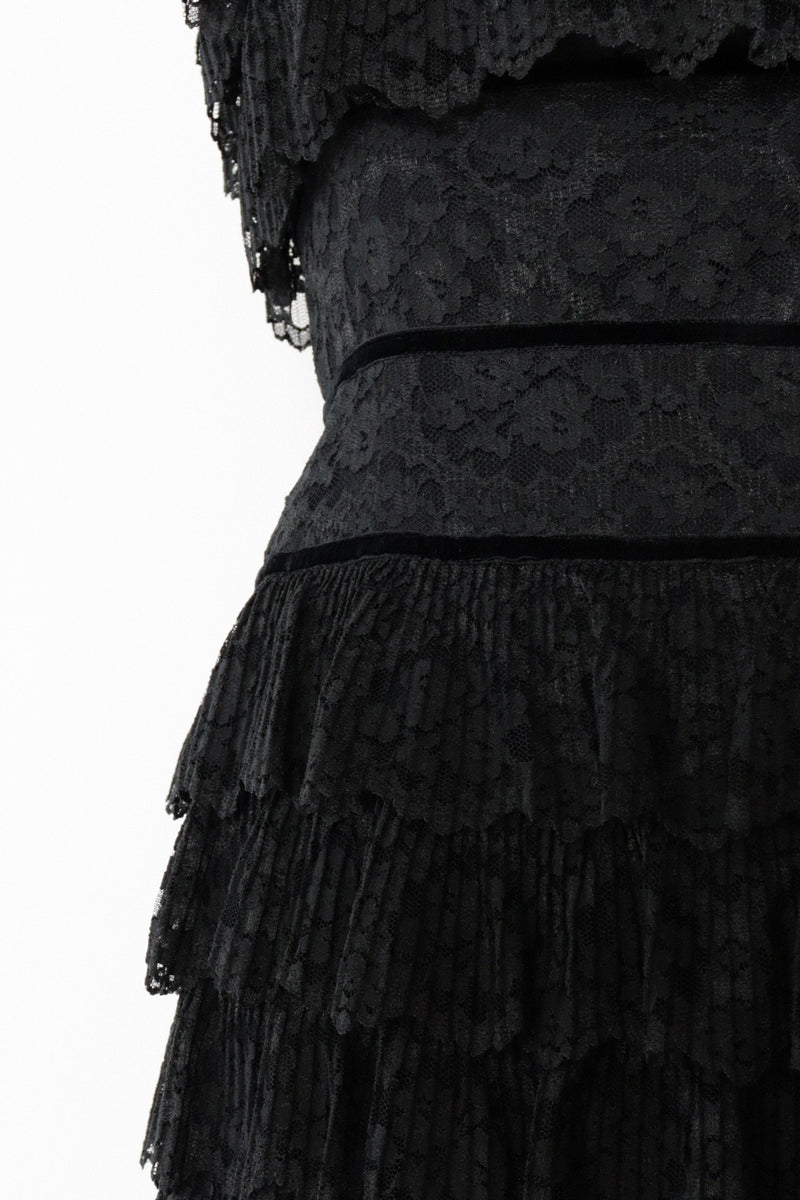 McClintock Ruffled Lace Maxi S