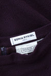 Sonia Rykiel Eggplant Knit Skirt M