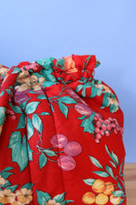 Fruity Floral Quilted Weekender Bag