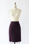 Sonia Rykiel Eggplant Knit Skirt M