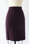 Sonia Rykiel Eggplant Knit Skirt M