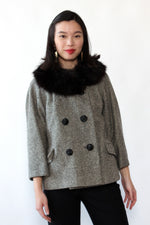 Memphis Fur Collar Jacket S/M