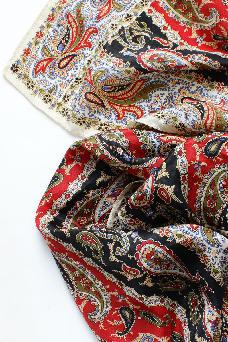 Reading Silk Paisley Scarf