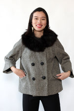 Memphis Fur Collar Jacket S/M