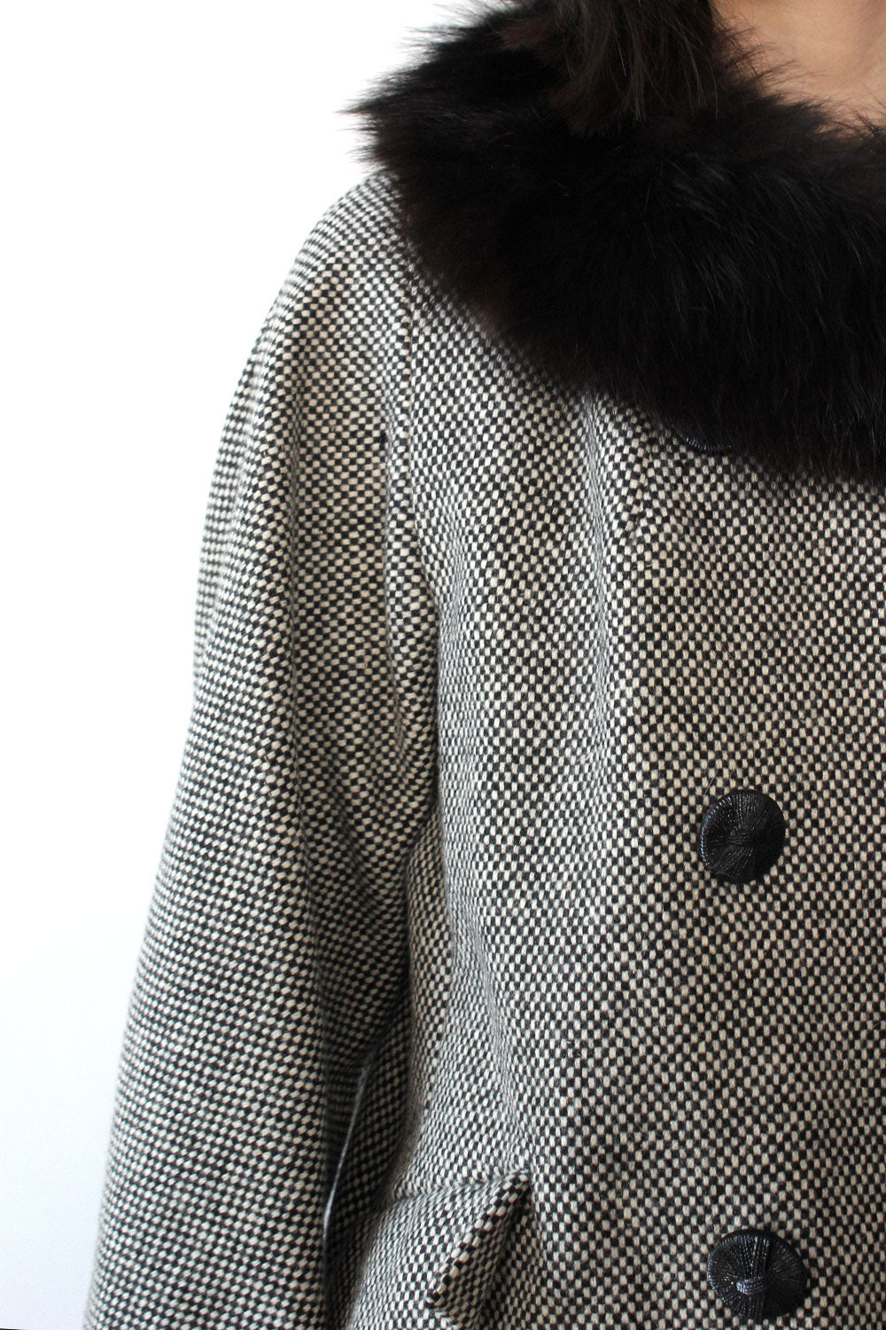 Memphis Fur Collar Jacket S/M