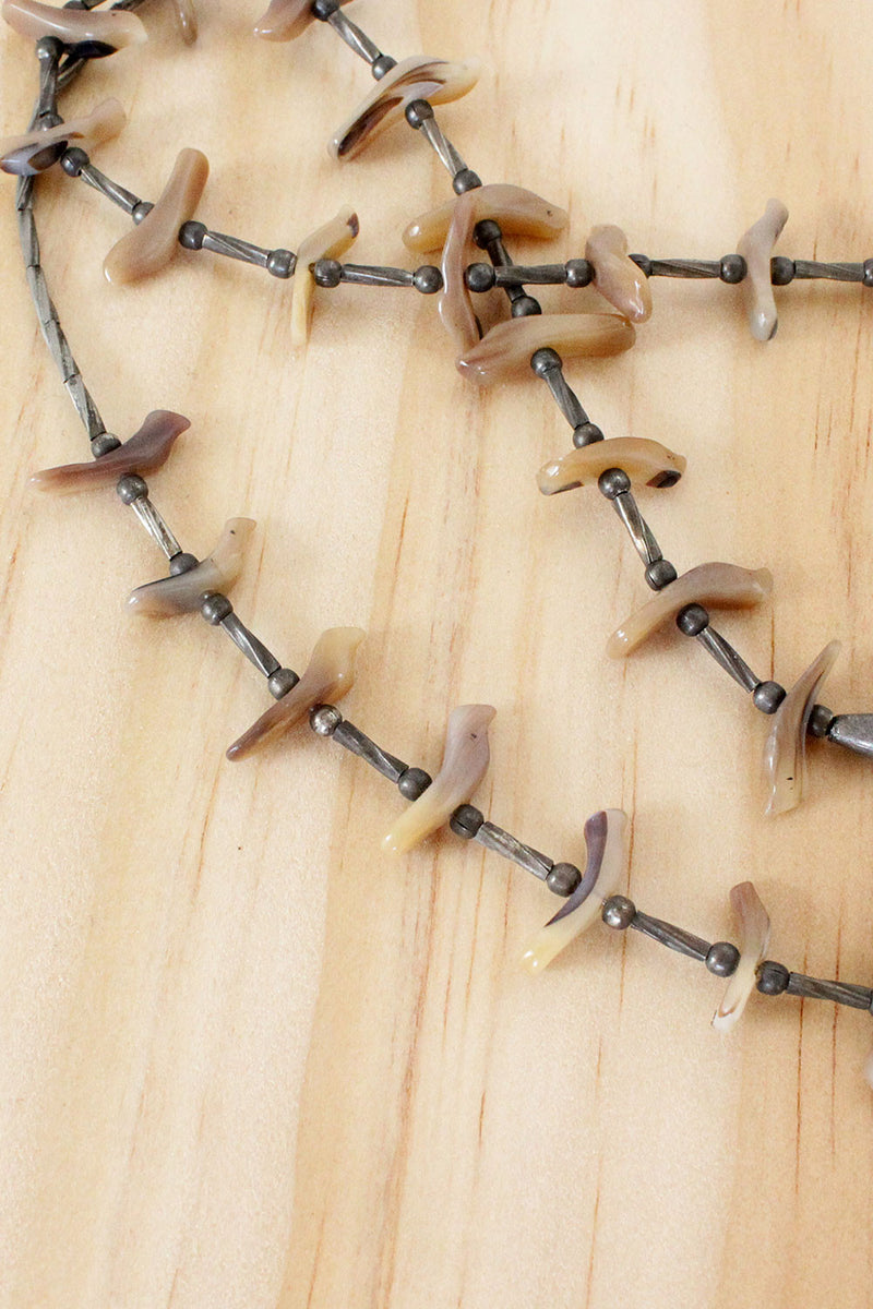 Shell Bird Necklace