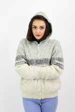icelandic wool coat with hood