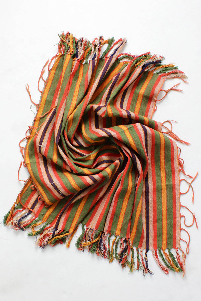 Autumnal Stripe Scarf