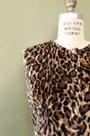 Faux Fur Leopard Shell Top M/L