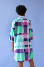 Emerald Violet Ogust Grid Dress S-L