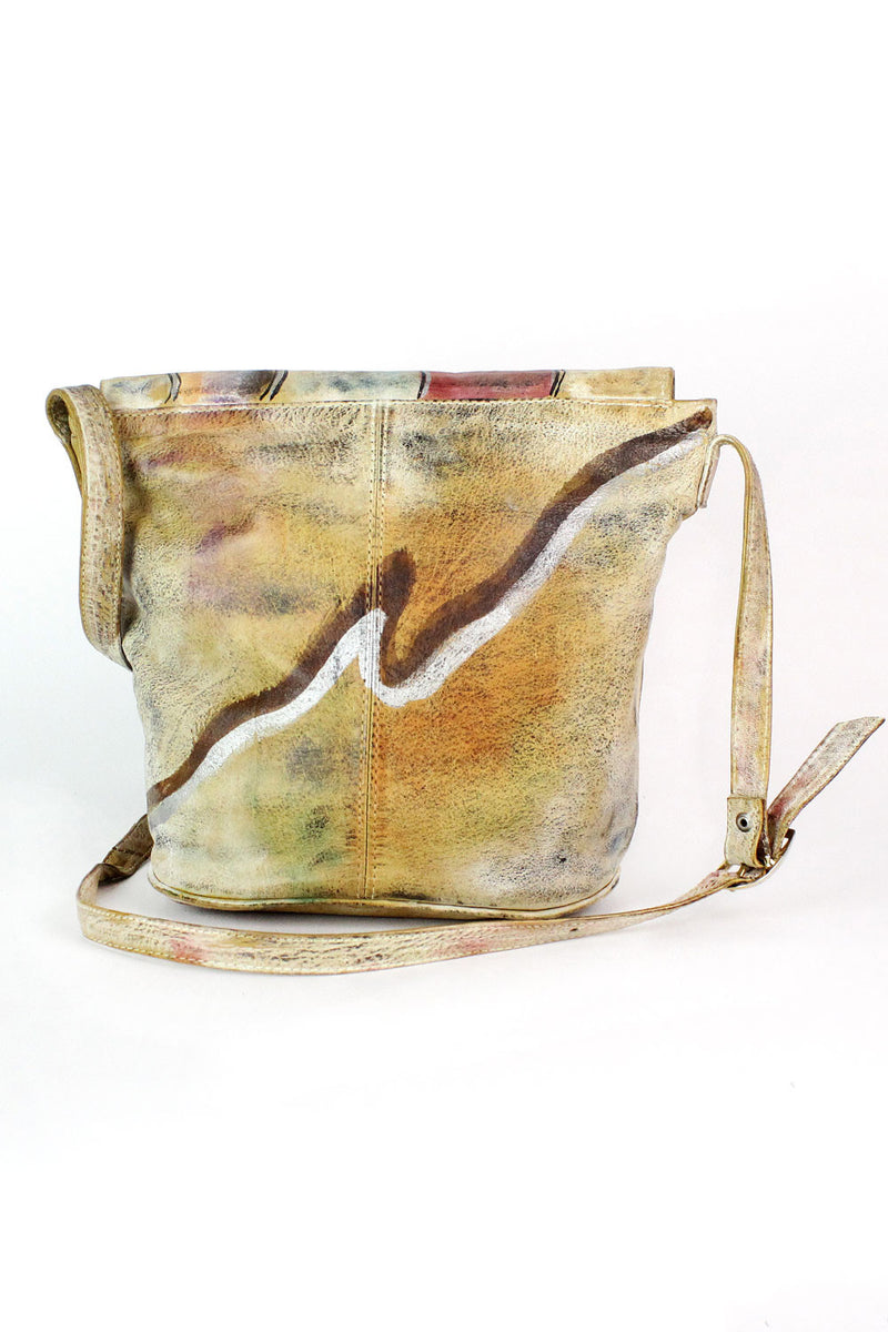 Peachy Painted Botary Bag