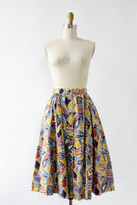 Jaeger Prism Print Skirt XS