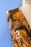 Jungle Wrap Crop Top L