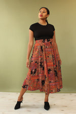 Tobria Printed Skirt L