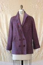 Avoca Wool Chevron Slouch Coat XS/S