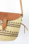Venice Crossbody Straw Bag