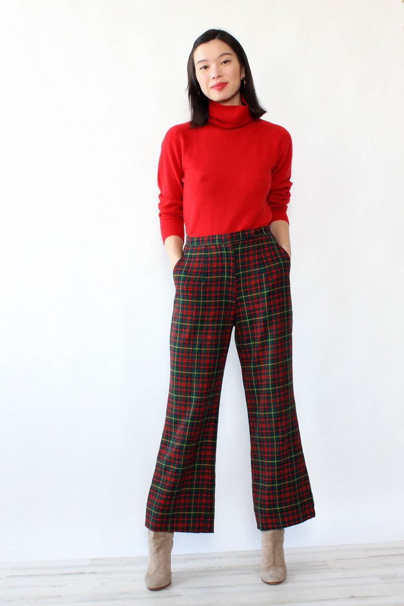 Brooks Brothers Plaid Wool Slacks M