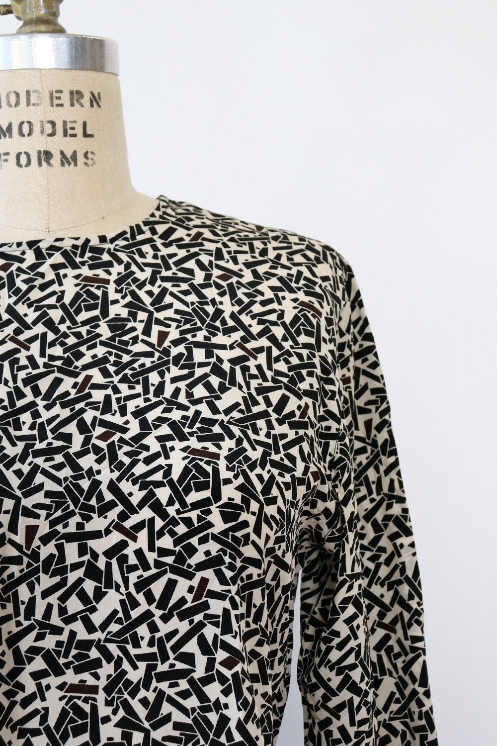 Silk Dash Blouse S